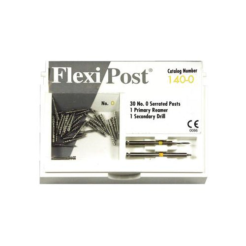 Essential Dental Systems 140-0 Flexi-Post Stainless Steel Posts #0 Yellow 30/Pk Essential Dental Systems 140-0 Flexi-Post Stainless Steel Posts #0 Yellow 30/Pk